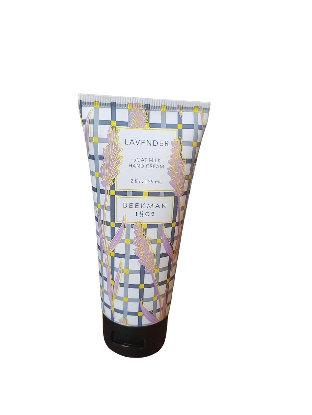 Beekman 1802 Lavender Hand Cream 2 oz Tube New Sealed